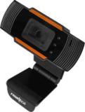 Frontech FT 2255 USB Webcam 1280x720 High Resolution CMOS Sensor|Built In Mic| LED Lights Webcam