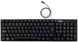 Frontech KB 0006 Standard Slim Design Wired USB Multi Device Keyboard