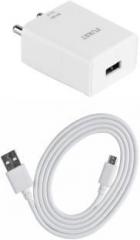 Furst 1 Mtr 2A. Fast Charger with Cable For Asus Zenfone Selfie Mobile Charger