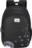 Genie Sway School Bag For Girls. Black Backpack For Women. More Volume, 3 Zips 36 L Laptop Backpack