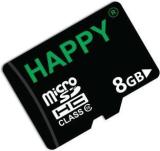 Happy Memories 8GB Memory Card 8 GB MicroSD Card Class 10 15 MB/s Memory Card