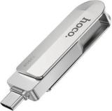 Hoco Ultra Dual Drive Go 128 GB USB 3.0 Type C Pendrive for Mobile 128 GB OTG Drive (Type A to Type C)