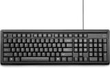 Hp 100 USB KEYBOARD WITH HIGH QUALITY USB CABLE PACK OF 1 Wired USB Multi Device Keyboard