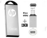 Hp 128GB With Type C OTG Connecter 128 GB Pen Drive