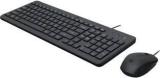 Hp 150 Wired Mouse And Keyboard 1600 DPI Mouse, 12 Fn Keyboard Shortcuts, 1 Yr Warranty Wired USB Multi Device Keyboard