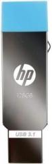 Hp HpFD302M 128 GB OTG Drive (Type A to Micro USB)