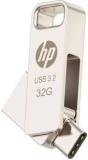 Hp USB 3.2 X206c 32 GB OTG Drive (Type A To Type C)