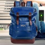 Hrx By Hrithik Roshan Leather Anti Theft Casual Laptop Backpack WitH USB PORT 35 L Laptop Backpack