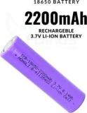 I birds Enterprises 18650 cell 3.7V, 2200mAh Li ion Rechargeable Battery (Not AA, AAA, D, C)