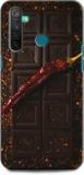 Indicraft Back Cover For Realme 5, RMX1911 CHOCOLATE BAR, BROWN, CHOCCY, NUTS, SWEET, PAPPER, CRUMB (Shock Proof, Pack Of: 1)