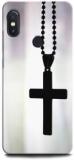 Indicraft Back Cover For Redmi Note 5 Pro, JESUS, CRIST, JESUS SAVES CROSS, GOD, LORD (Hard Case, Pack Of: 1)