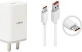 Infinix Quick Charge 2 A Wall Charger For Mobile (C Type, Cable Included)