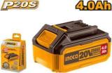 Ingco Lithium Ion, 20V 4.0Ah Battery