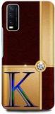 Intellize Back Cover For ViVO Y12s V2033 K, K LETTER, K DESIGN, K ALPHABET, K NAME (Hard Case, Pack Of: 1)