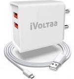 Ivoltaa FuelPort 2.4 2.4 A Multiport Mobile Charger With Detachable Cable (Cable Included)