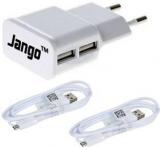 Jango Turbomax 4Amp 2 USB Dock With Cables Mobile Charger