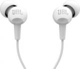 Jbl C150SIUWHT Headset With Mic (In The Ear)