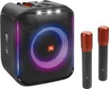 Jbl PartyBox Encore With 2 Wireless Mics, 10Hr, Music Sync Lightshow, Jbl App, IPX4 100 W Bluetooth Speaker (Stereo Channel)