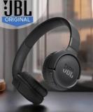 Jbl Tune 520 BT 57Hr Playtime, Pure Bass, Multi Connect 5.3LE Bluetooth (On The Ear)