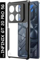 Kwine Case Back Cover for Infinix GT 20 Pro (Shock Proof, Silicon, Pack of: 1)