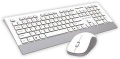 Lapcare Smart Membraned and 1200 DPI Mouse Combo with Auto Sleep Wireless Desktop Keyboard