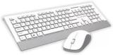 Lapcare Smart Wireless Membraned Keyboard And 1200 DPI Mouse Combo Auto Sleep Wireless Desktop Keyboard