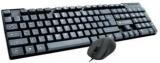 Lapcare USB Wired Keyboard Combo Set Wired USB Multi Device Keyboard