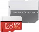 Larecastle Red Evo Plus 128 GB MicroSDXC Class 10 98 MB/s Memory Card (With Adapter)