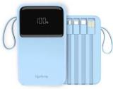 Lifelong 20000 mAh 22.5 W Compact Pocket Size Power Bank (Lithium Polymer, Fast Charging for Mobile, Earbuds, Smartwatch, Speaker, Tablet)