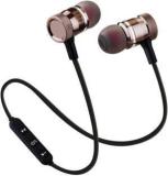 Lkds Sports WIRELESS MAGNET Headphone Bluetooth Headset Bluetooth Without Mic Headset (In The Ear)