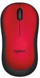 Logitech M221 Red Silent Wireless Optical Mouse