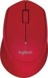 Logitech M 280 Red Wireless Optical Mouse