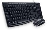 Logitech MK200 Mouse & Keyboard Combo, Full Sized Wired USB Laptop Keyboard