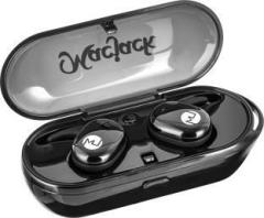 Macjack Wave 200 True Wireless Earbud, Touch Control Bluetooth headphone Bluetooth (True Wireless)