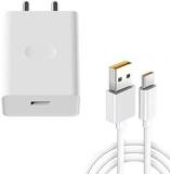 Mak 33 W SuperVOOC 6 A Wall Charger For Mobile With Detachable Cable (Cable Included)