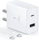 Mak 45 W PD 3 A Wall Charger For Mobile With Detachable Cable (Cable Included)