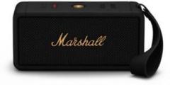 Marshall Middleton Portable Bluetooth Speaker 20+ Hour Playtime, 360 Sound, Waterproof 50 W Bluetooth Speaker (Stereo Channel)