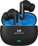 Microflash Air Buds Pro E35 50Hrs Battery Life, High Bass, MIC, AI ENC, Touch, Low Latency Bluetooth Headset (True Wireless)