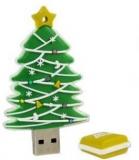 Microware Christmas Tree Shape 4 GB Pen Drive