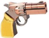 Microware Gun Golden Metal Shape 4 GB Pen Drive