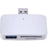 Microware USB 3.0 HUB With SD/TF OTG SD Smart Card Reader For PC Phone Laptop Card Reader