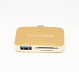 Microware USB 3.0 HUB With SD/TF OTG SD Smart Combo Card Reader