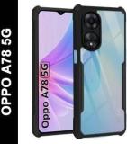 Micvir Back Cover For OPPO A78 5G (Transparent, Shock Proof, Pack Of: 1)