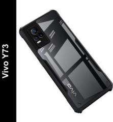 Micvir Back Cover for Vivo Y73 (Transparent, Shock Proof, Pack of: 1)