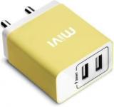 Mivi 3.1A Dual Port Smart Wall 3.1 A Multiport Mobile Charger