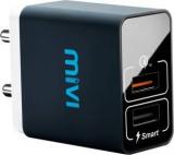 Mivi Quick Charge Dual Port Wall Adapter Mobile Charger