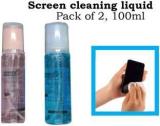 Mollie KANGARO 2 100ml Each Darix Clean & Shine Gel Multi Purpose LCD Cleaning Kit, Liquid Solution Without Cloth To Clean Mobile/Laptop Screen, Computer, Tab, LCD Display, Camera Pack 2 For Computers, Laptops, Mobiles, Gaming