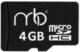 Morebyte Mb Black 4 GB SD Card Class 10 100 MB/s Memory Card