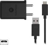 Motorola TurboPower 15W Wall Charger With Micro USB Data Cable Mobile Charger (Cable Included)