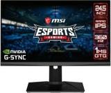 Msi 360 Hz Refresh Rate Oculux NXG253R 24.5 Inch Full HD IPS Panel With Adjustable Stand, Frameless Design, Anti Flicker And Less Blue Light, Ultra Low Motion Blur Extreme Gaming Monitor (NVIDIA G Sync, Response Time: 1 Ms)